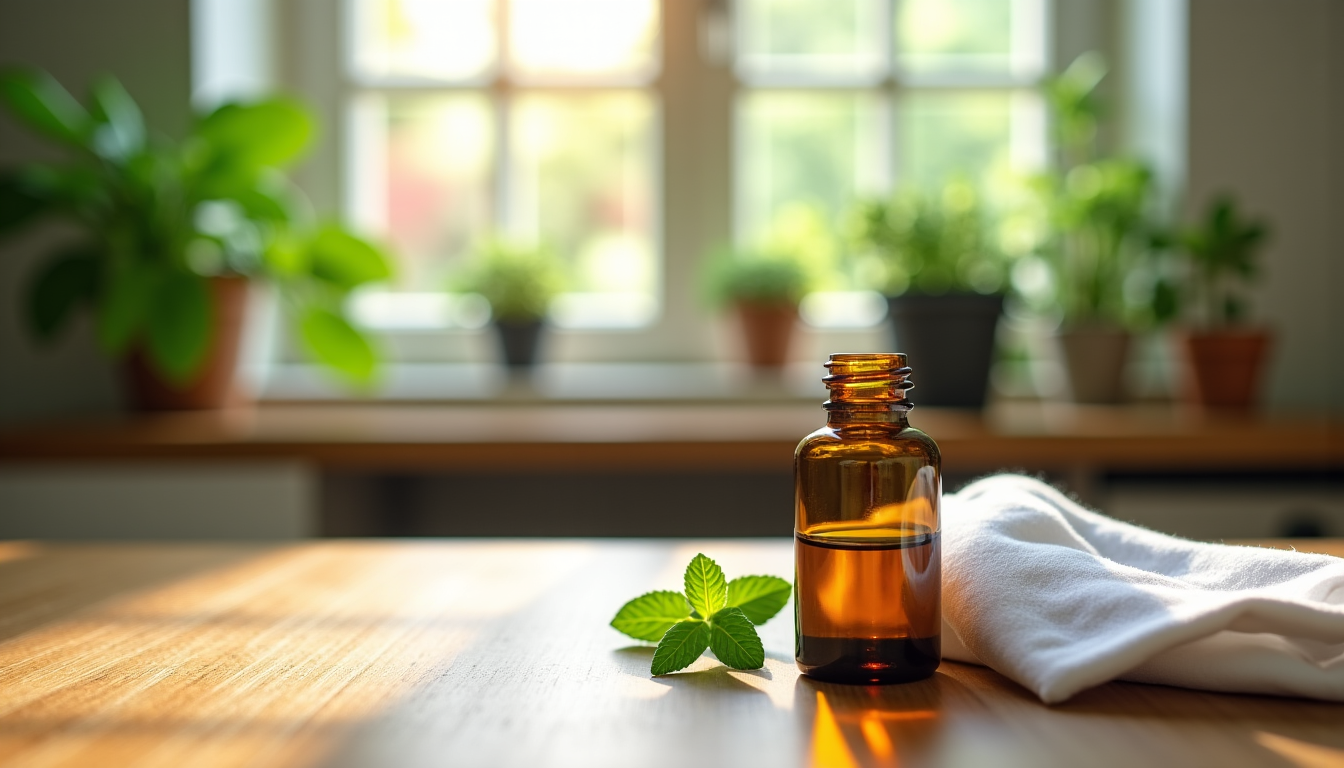 mieux respirer : top 5 des huiles essentielles pour dégager les voies respiratoires — il est important d'utiliser la menthe poivrée avec