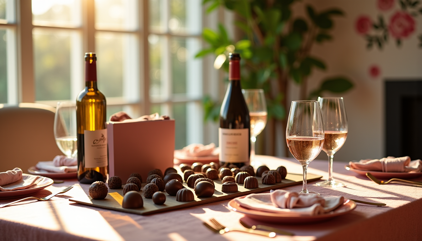 Illustration : les plaisirs de la table sont une valeur — cadeau original choisir pour la fête des mères cette année ?