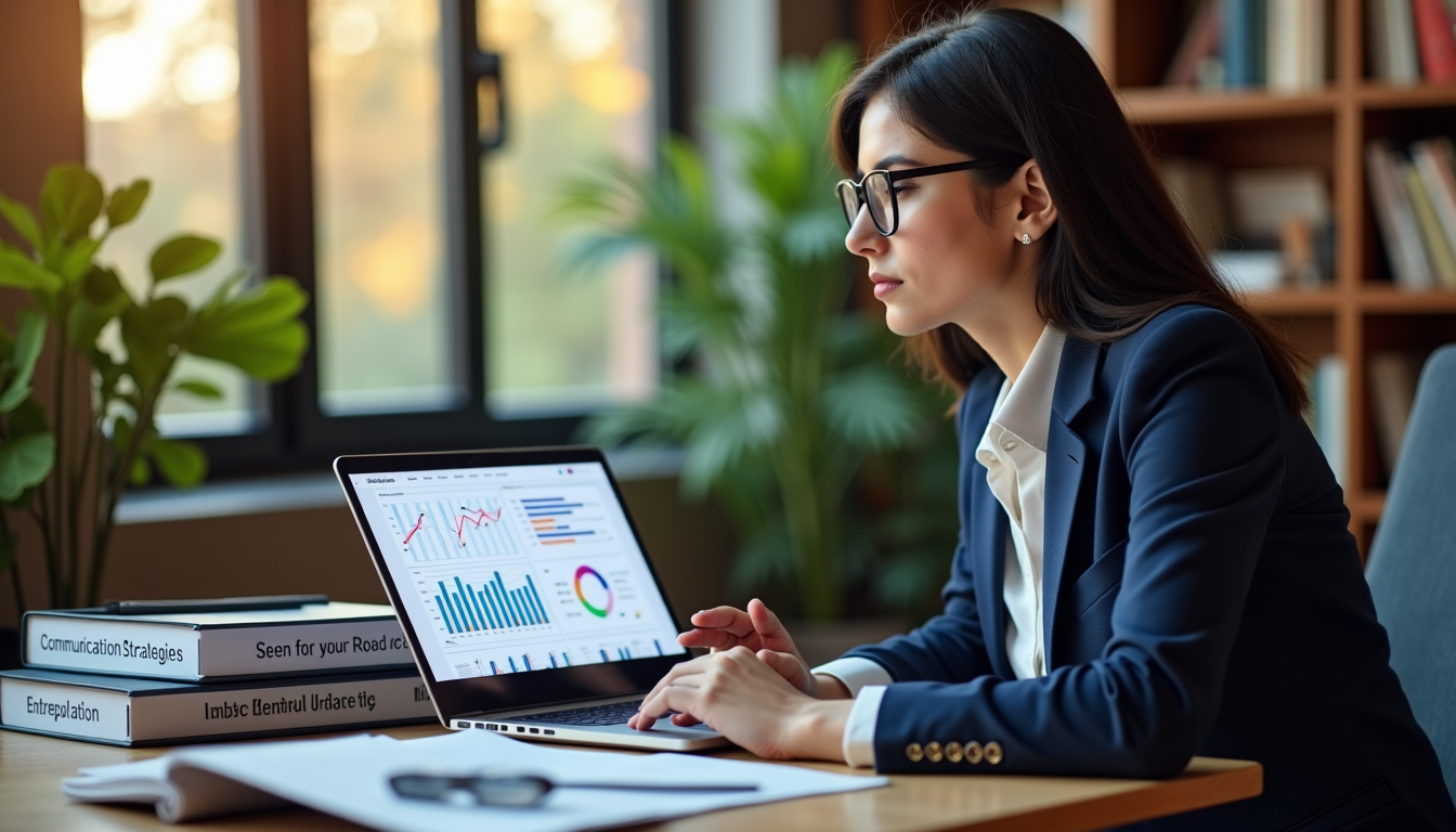 Illustration : elles vous aident également à structurer votre communication, — devenir auto-entrepreneur : pourquoi suivre une formation est la clé du succès ?