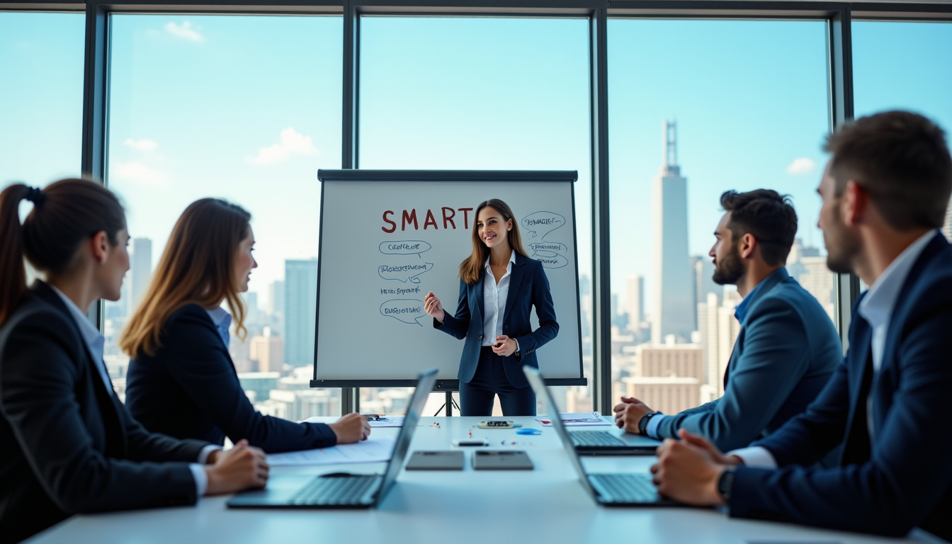 3 stratégies pour booster votre entreprise durablement — l'établissement d'objectifs smart permet non seulement de clarifier