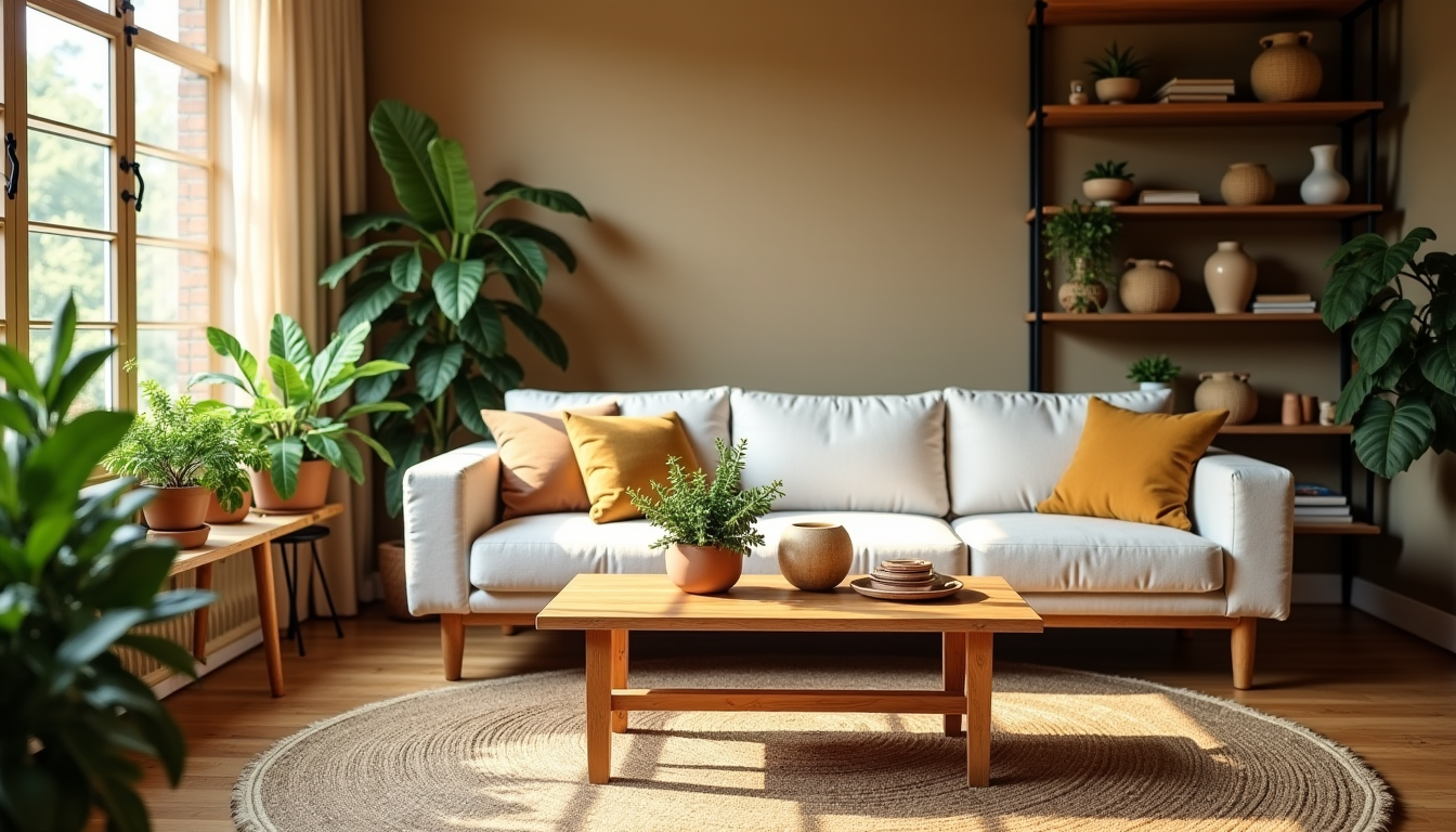 Illustration : aux recyclés, recyclables ou issus du commerce équitable, — améliorez votre habitat avec des solutions écologiques