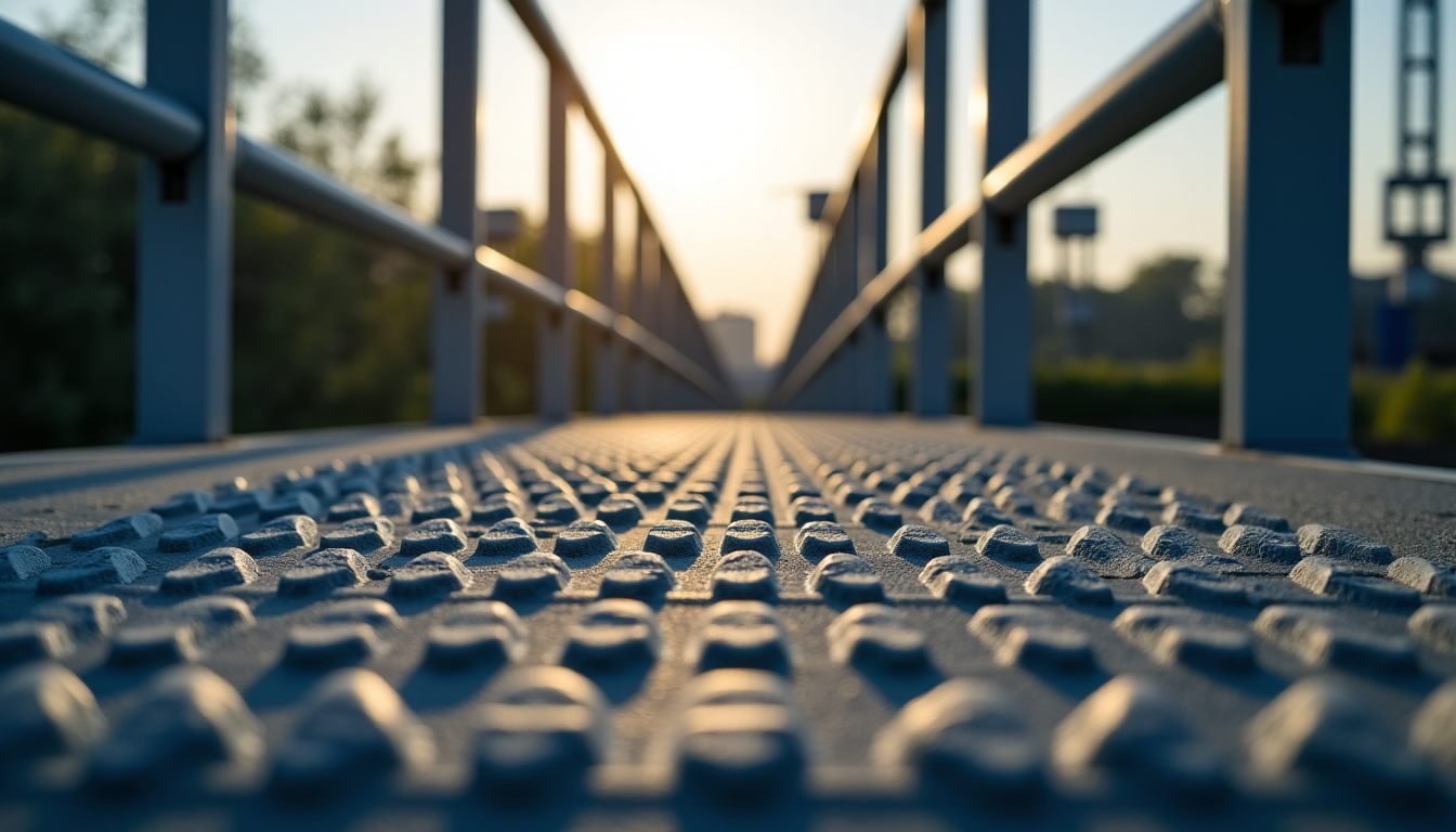 nez de marche antidérapant : la solution ultime pour sécuriser vos escaliers — nts industriels ou extérieurs exigeants. sa surface rugueuse