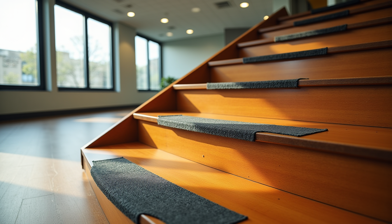 Illustration : pour une durabilité maximale, il est conseillé de — nez de marche antidérapant : la solution ultime pour sécuriser vos escaliers