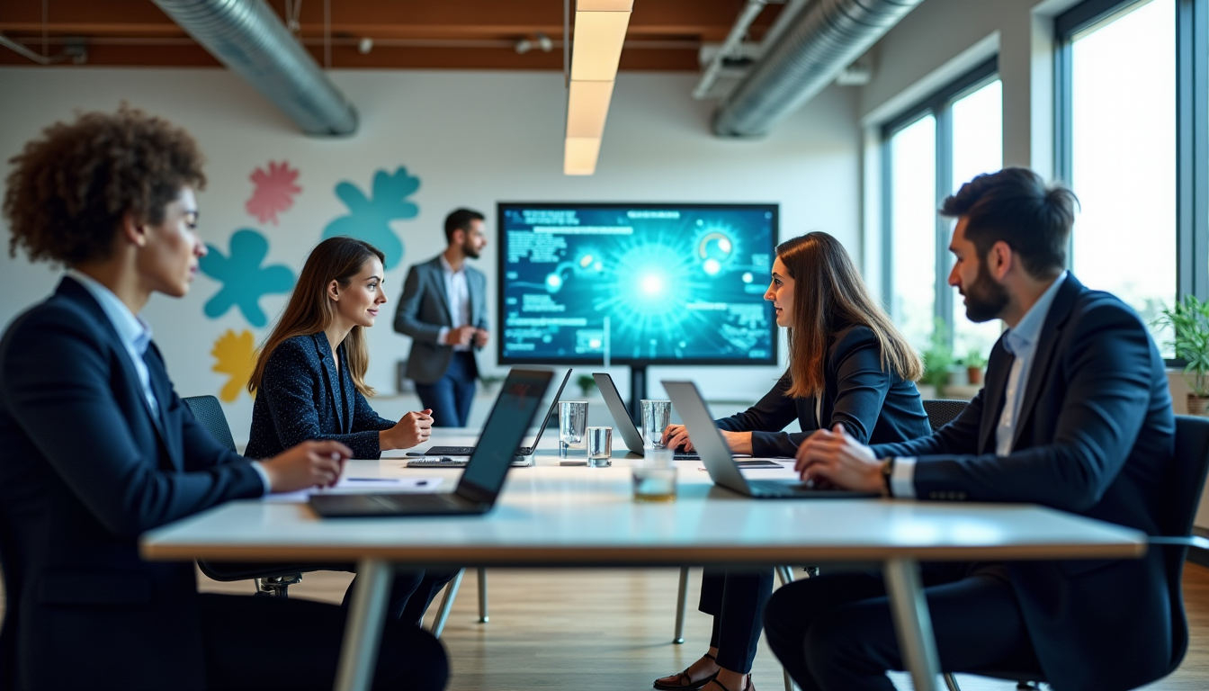 Illustration : ces piliers permettent de construire un écosystème où — l'innovation transforme-t-elle nos entreprises ?