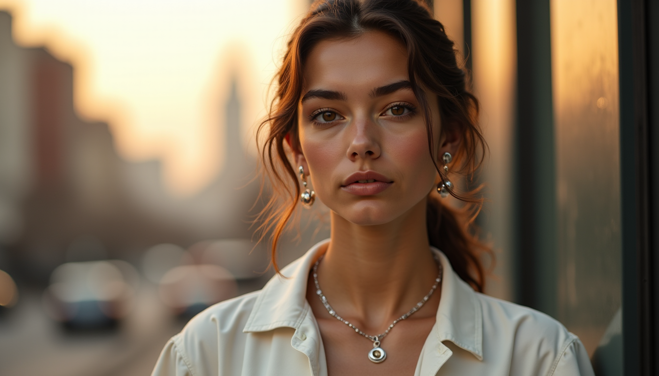 Illustration : les bijoux, qu'ils soient minimalistes ou plus audacieux, — mode et simplicité : l'équilibre parfait pour un style unique