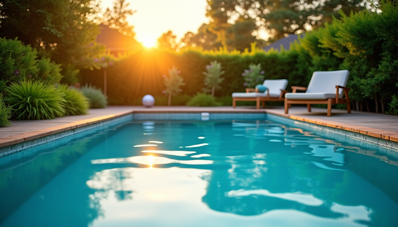 Illustration : le lavage à contre-courant (backwash) du filtre à — 8 astuces pour une piscine éco-responsable et économique