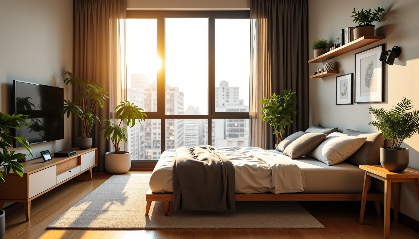 Illustration : chaque recoin d'un petit appartement a le potentiel — petit appartement : 10 astuces d'aménagement pour gagner de la place