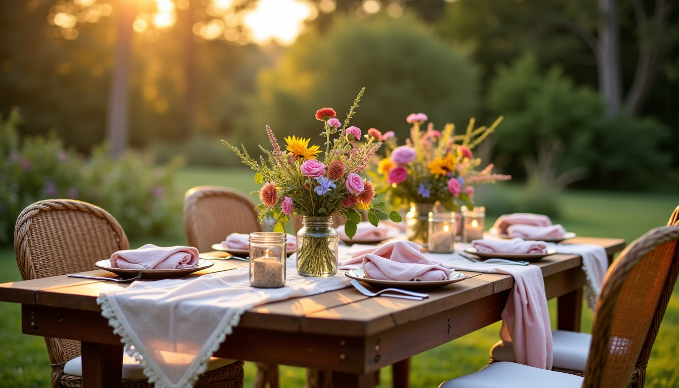 couleurs de mariage qui font sensation en 2026 — voici quelques éléments clés pour une décoration bohème