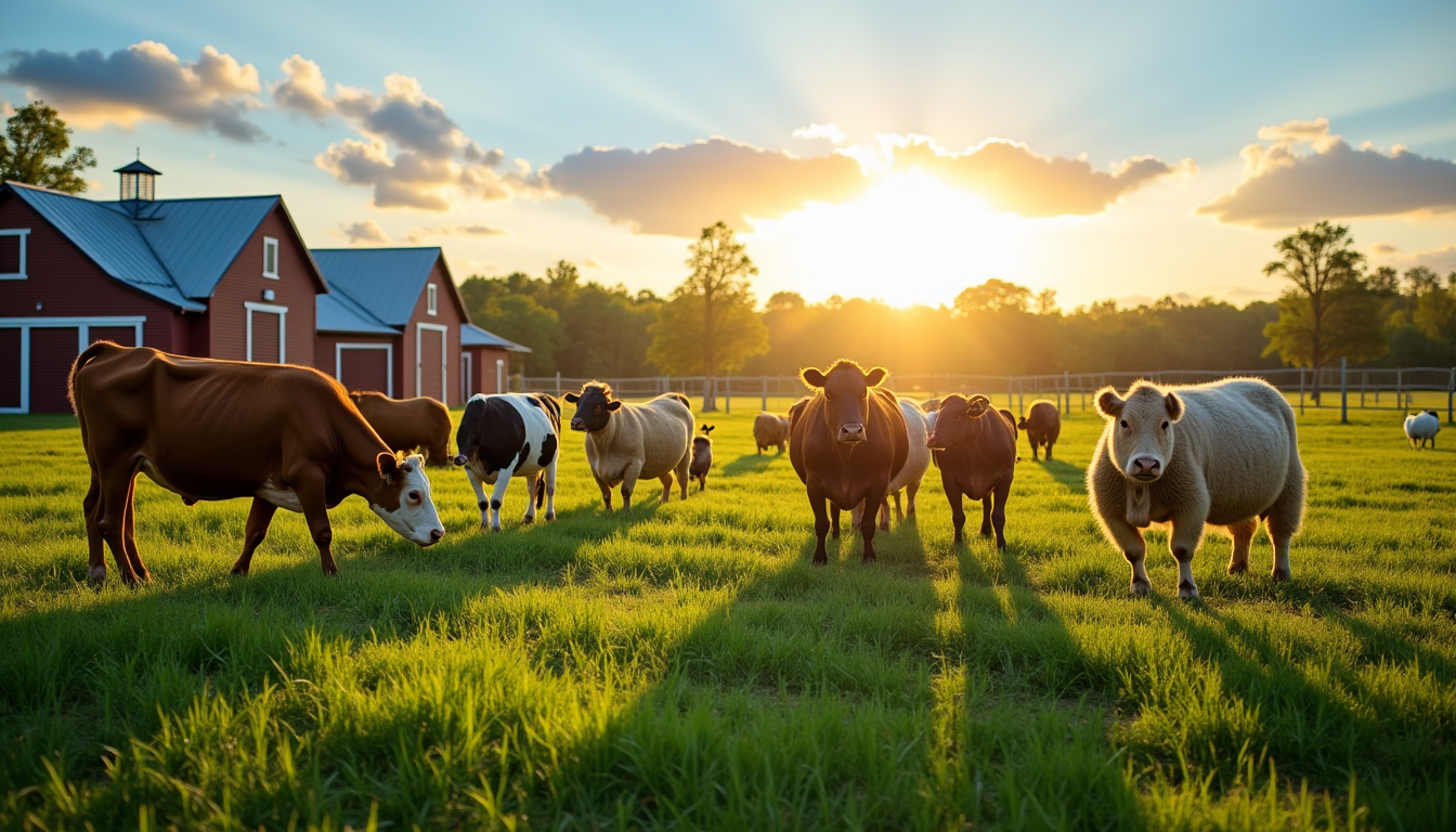 Illustration : et en quantité suffisante, ainsi qu'un environnement sain, — maladies les plus fréquentes chez les animaux d’élevage