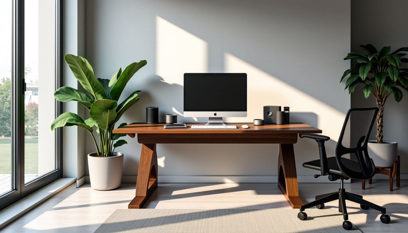 améliorer son setup high-tech facilement ? — après la chaise, le bureau lui-même joue un