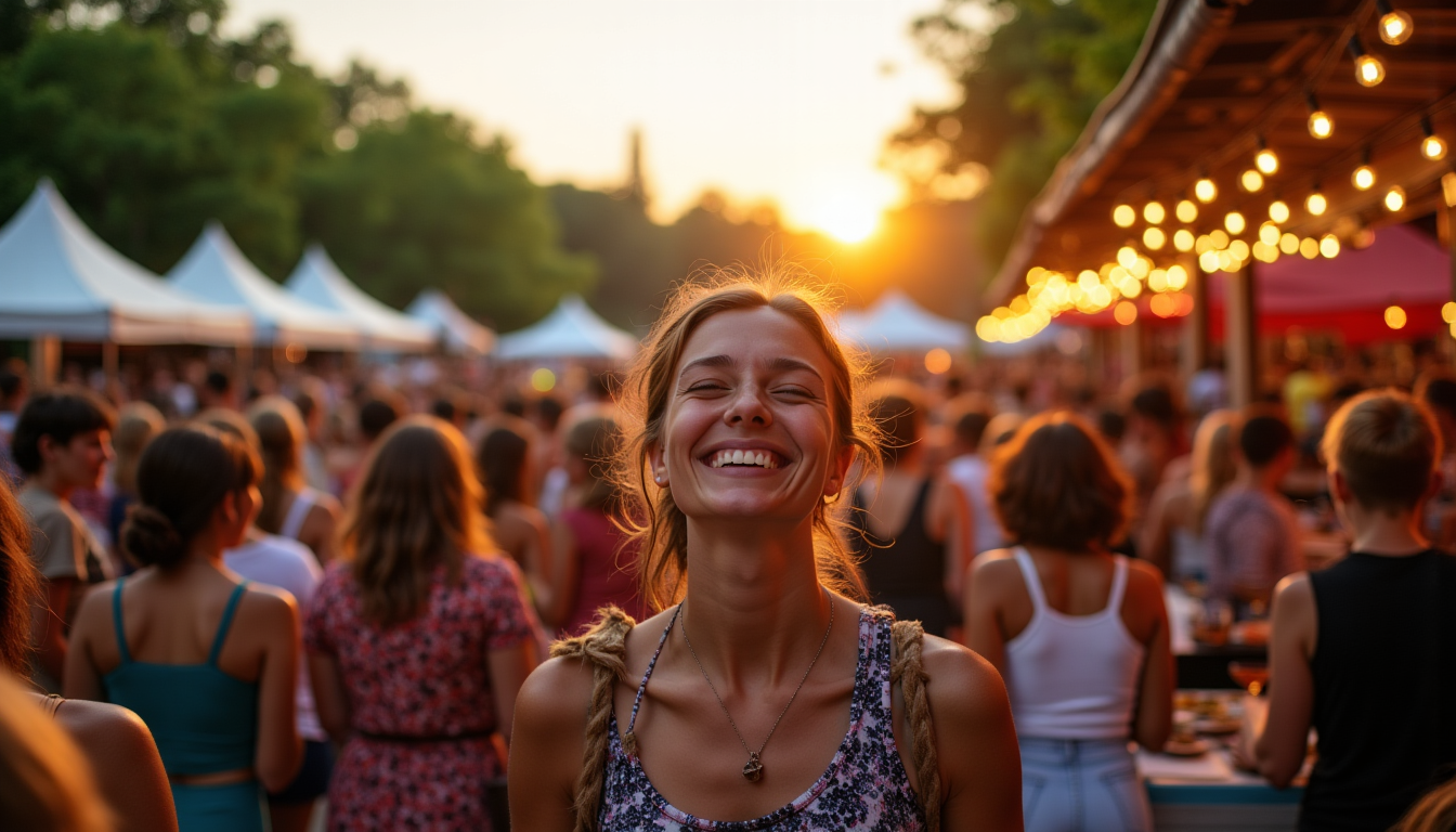 Illustration : nique destiné aux adultes. la nature de l'expérience — festivals et événements à ne pas manquer cette année