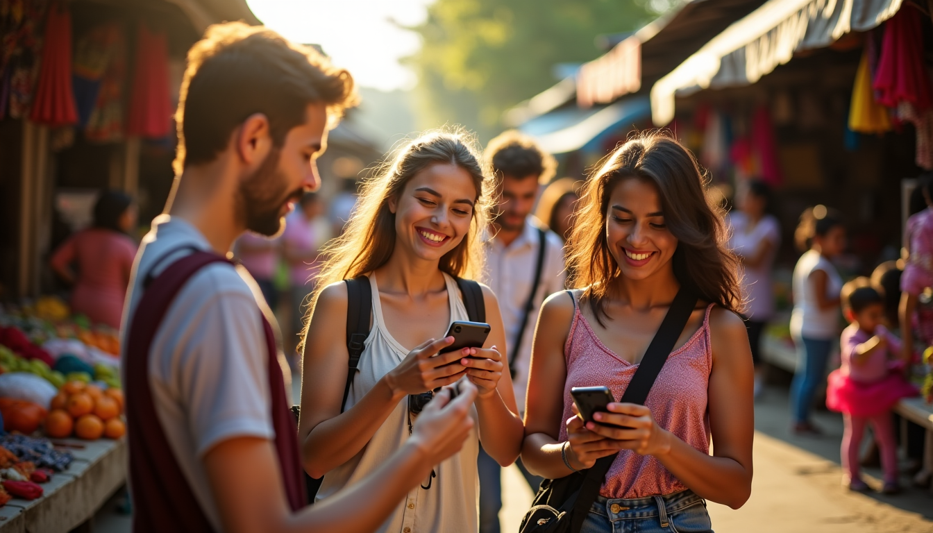 Illustration : plus profondément dans la culture locale et de — applications indispensables pour vos déplacements