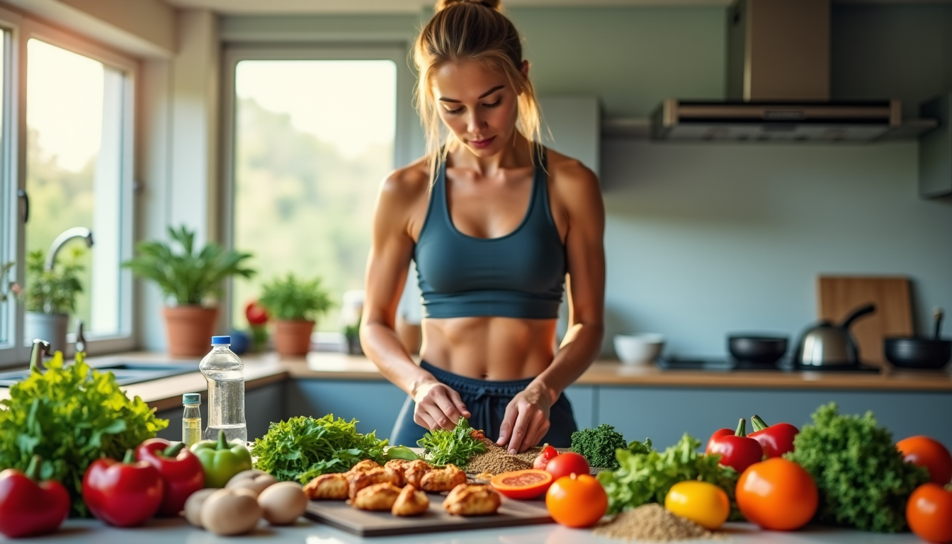 Illustration : la réhydratation est tout aussi cruciale après l'effort. — alimentation et sport : que manger avant, pendant et après l'entraînement ?