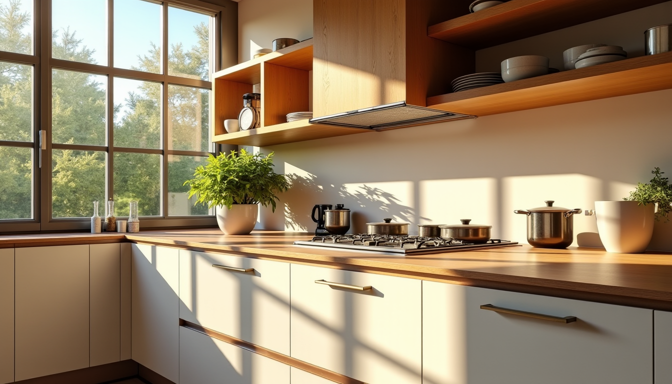 aménagement de cuisine : les 5 règles d'or pour une implantation parfaite — un bon "aménagement cuisine règles" signifie aussi penser