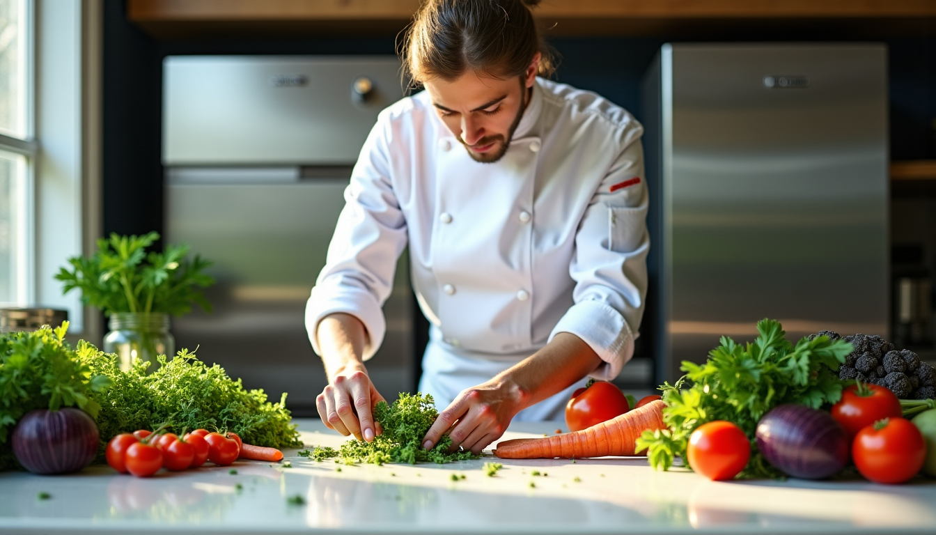 Illustration : les chefs explorent la diversité infinie des produits — saveurs qui redéfinissent la cuisine française moderne