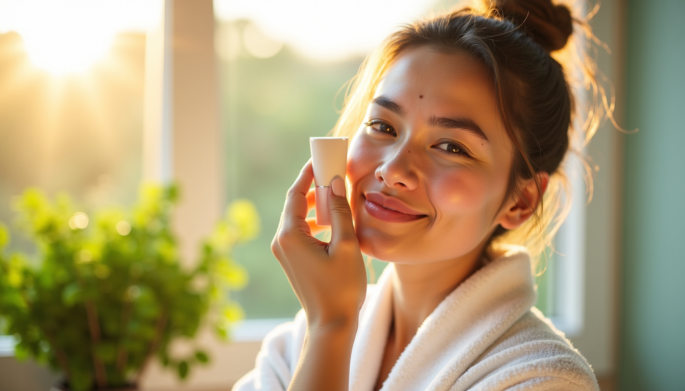 sublimez votre éclat naturel au quotidien — une routine de soins du visage bien pensée,