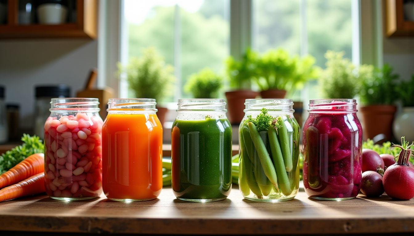 Illustration : avec cette technique, vous pouvez fermenter presque tous — fermentation maison : les secrets pour chouchouter votre microbiote