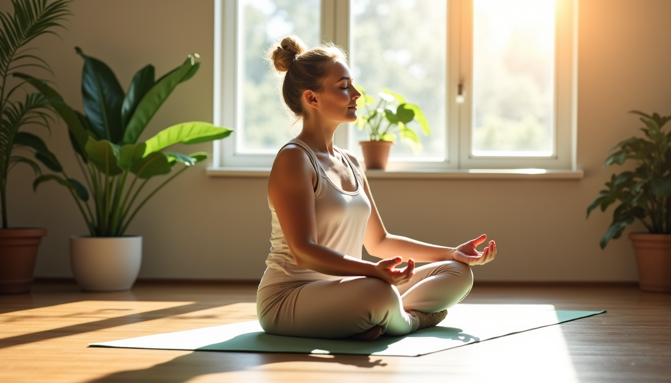 Illustration : n et d'émotion positive pendant quelques minutes. la — harmonie intérieure et vitalité : secrets du bien-être quotidien