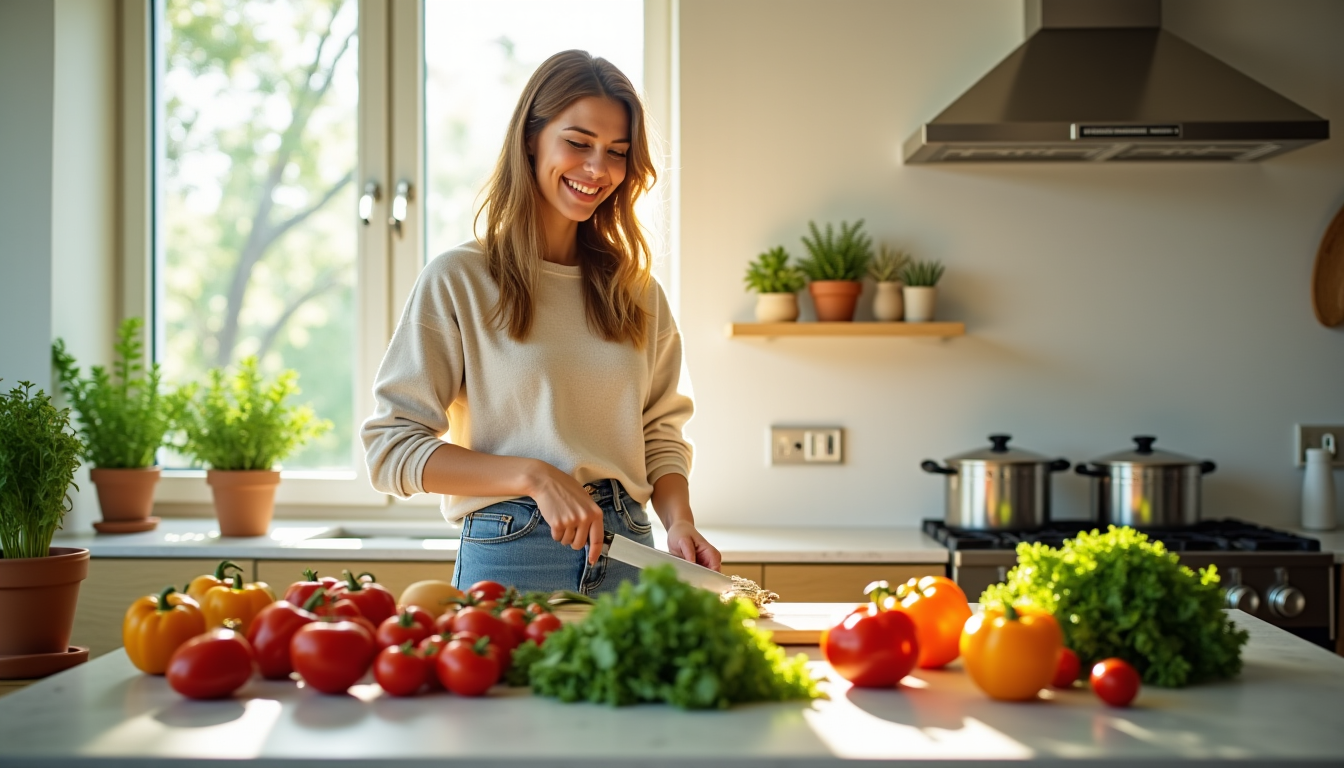 Illustration : même sans avoir recours au batch cooking, il — cuisiner maison sans y passer des heures ?