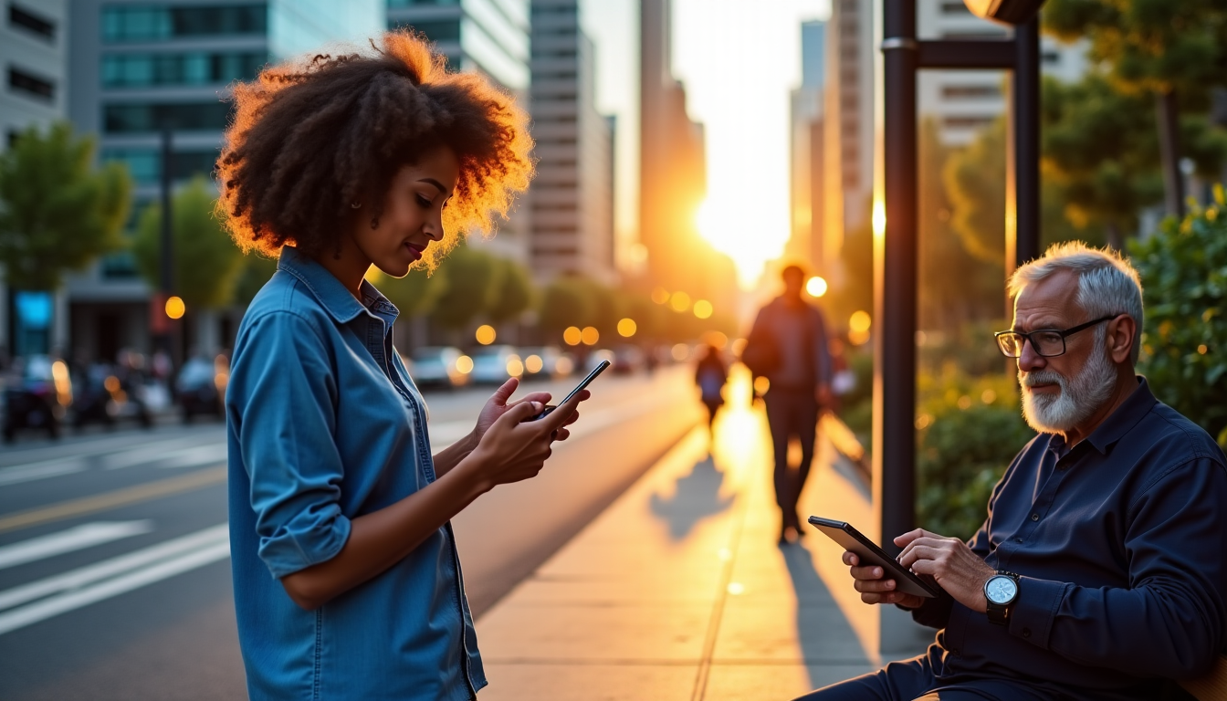 Illustration : au-delà des bénéfices individuels, la technologie est un — la technologie transforme-t-elle notre quotidien ?