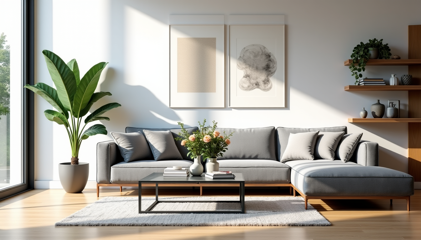 créer une décoration salon moderne : guide complet — le mobilier n'est pas seulement fonctionnel ; il