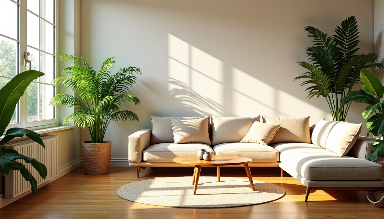 Illustration : la lumière naturelle et la présence de la — aménagez votre espace : astuces pour une maison harmonieuse