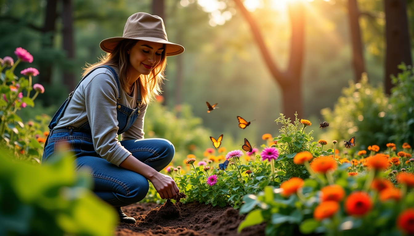 Illustration : un jardin n'est jamais un lieu isolé ; — ce que l'on ignore souvent sur l'art de cultiver un jardin