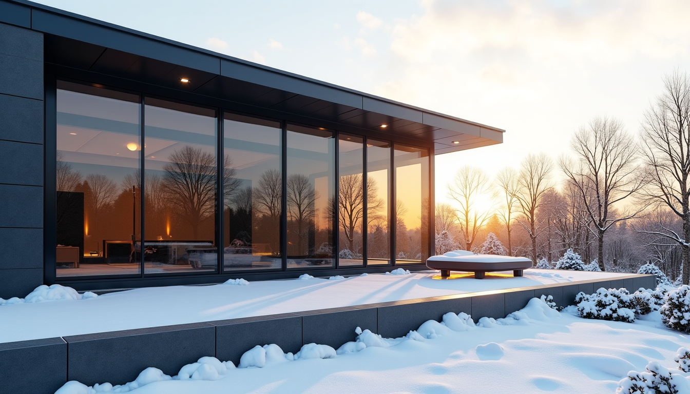 Illustration : imaginez des volets connectés qui s'ouvrent automatiquement en — maison verte vs maison connectée : le duel de l'avenir