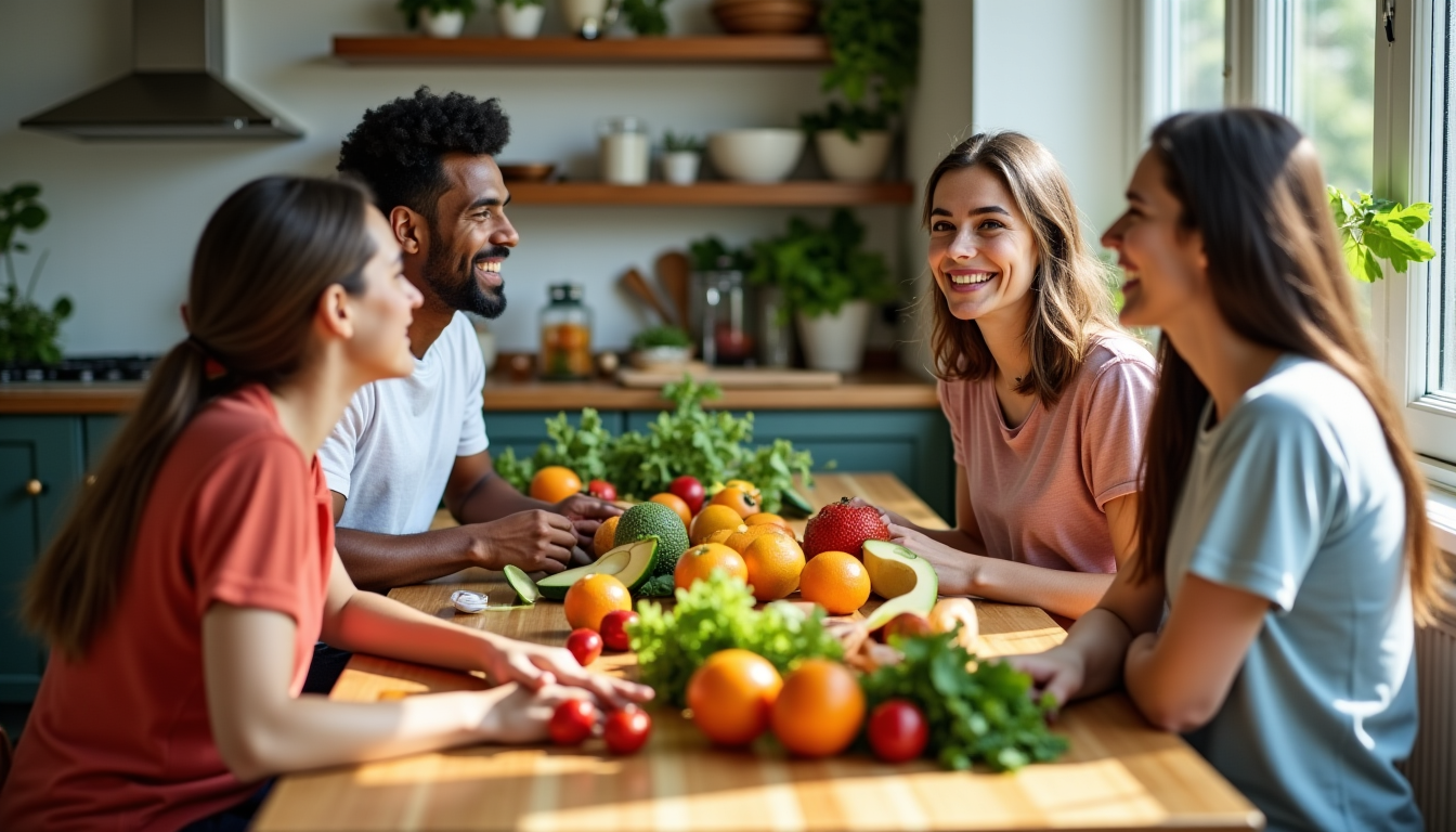 Illustration : adopter une approche nutritionnelle éclairée ne signifie pas — impact la nutrition a-t-elle sur notre bien-être quotidien ?