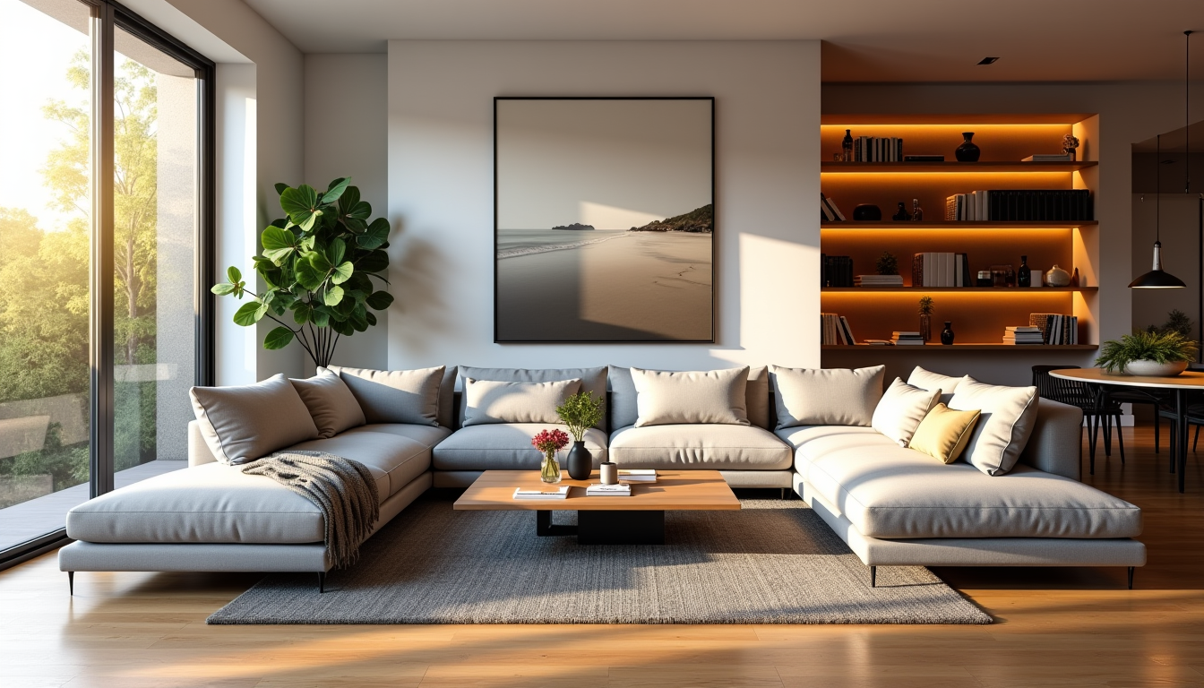 design et confort : l'équilibre parfait pour votre maison — e tout sans donner une impression d'encombrement, grâce