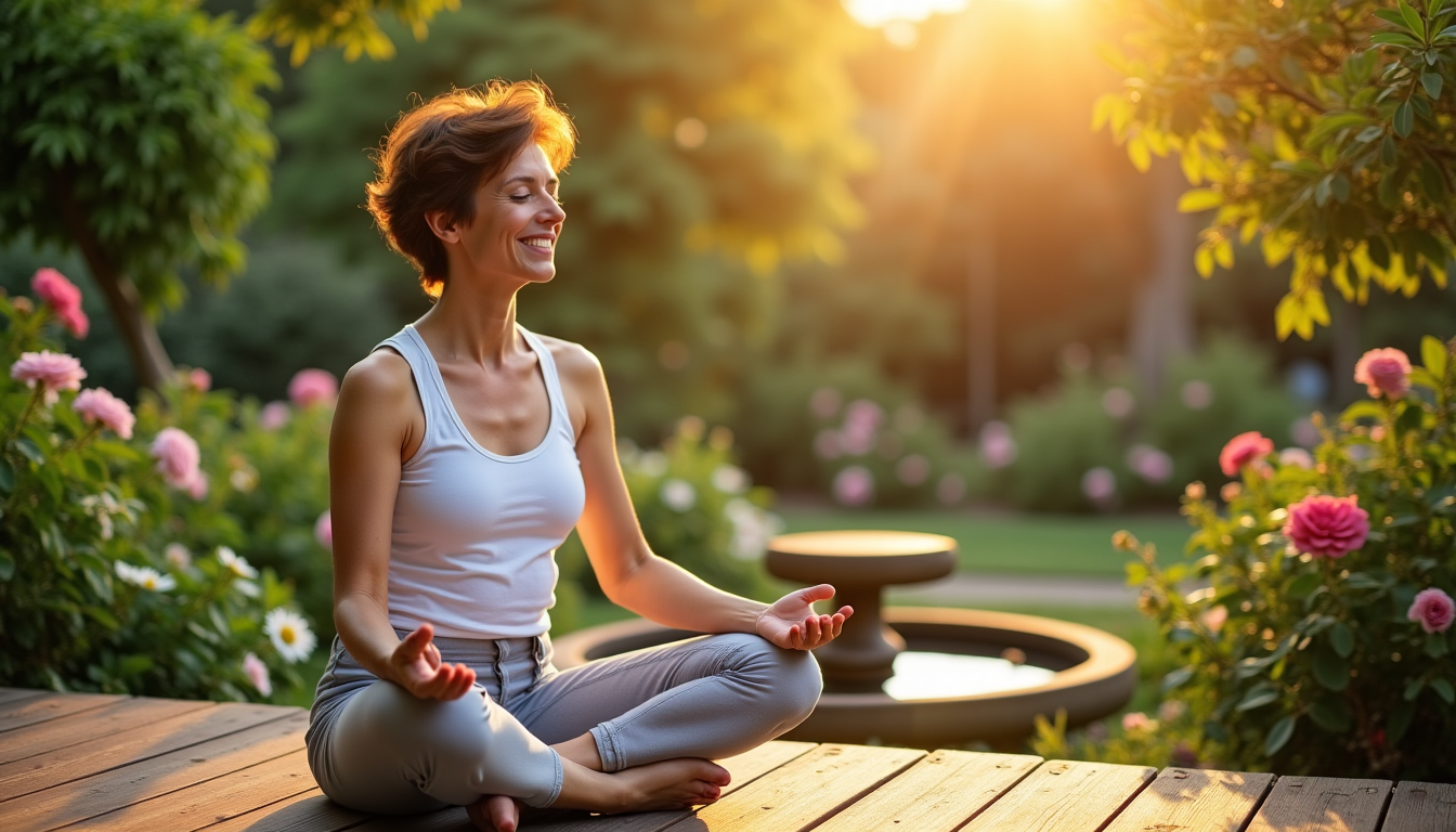 Illustration : fixez-vous un objectif réaliste, comme méditer deux ou — ce que vous ignorez sur la méditation et la santé