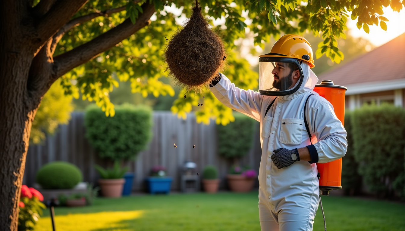 destruction de nid de frelons : guide des tarifs et devis gratuits en 2026 — une intervention demandée en urgence, notamment en soirée,