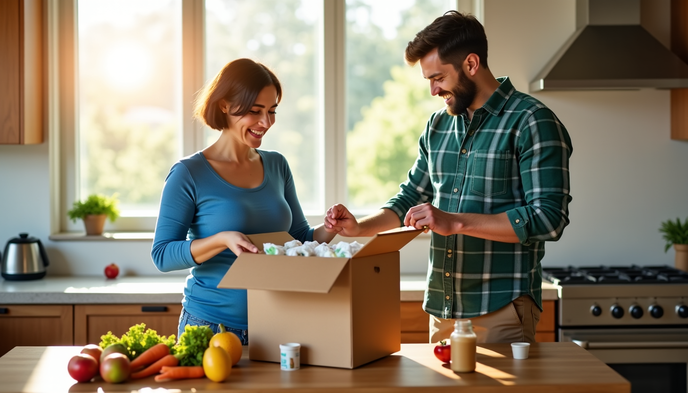 idées de cadeaux de naissance pour le deuxième enfant : que choisir ? — un abonnement à un service de livraison de