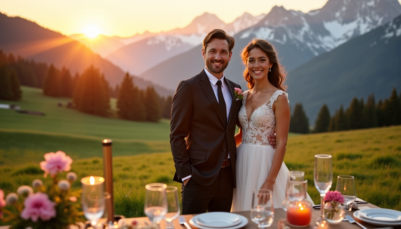 Más allá de la belleza de sus paisajes, Suiza es un lugar estupendo para casarse