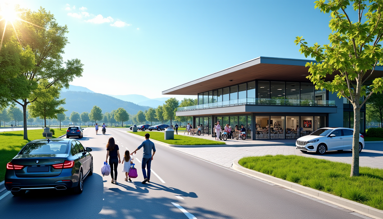 station multiservices pour vos longs trajets — ombreux réseaux se développent, comme les stations ojoio,