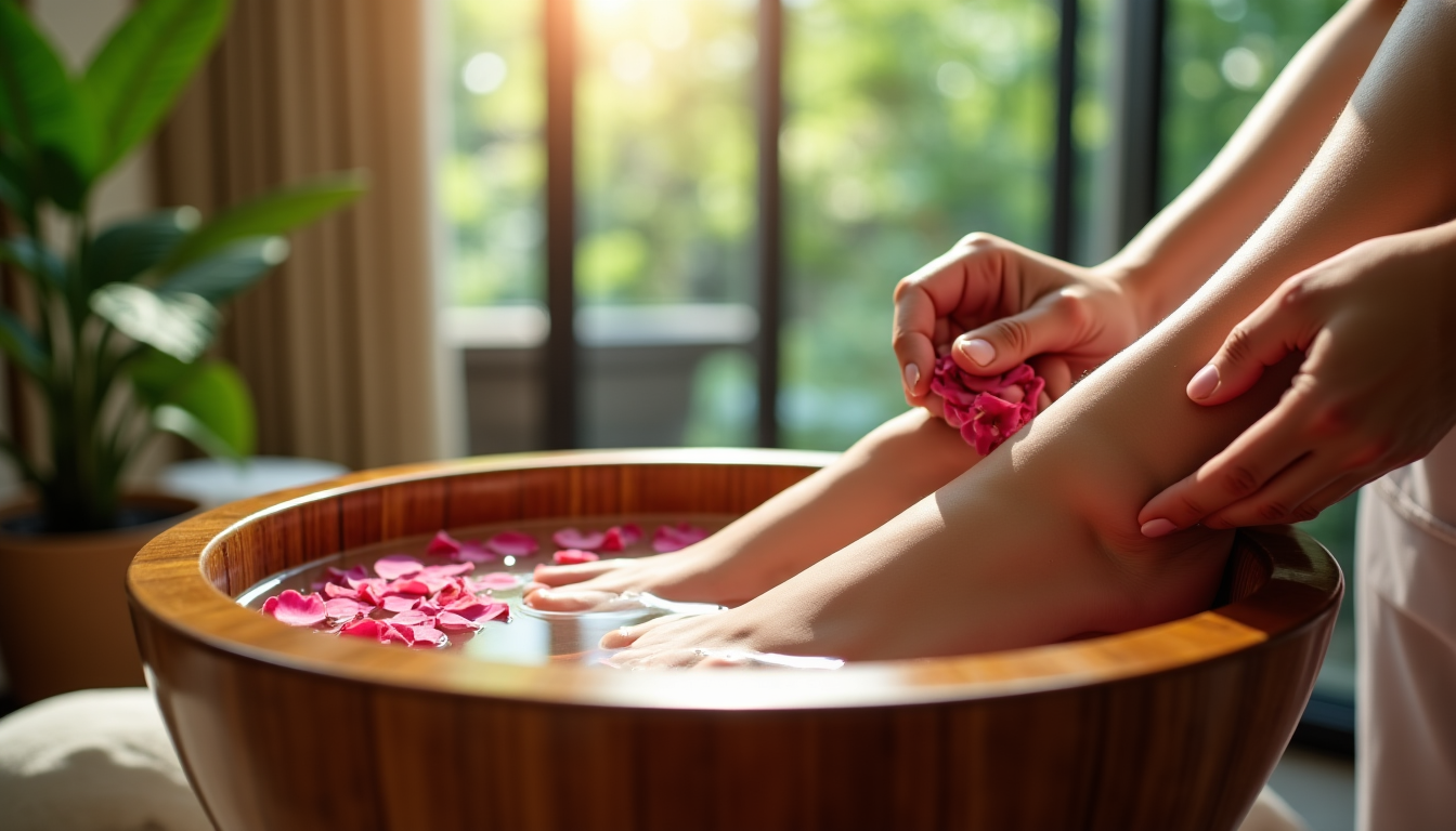 Illustration : l'hydratation régulière est un geste simple, mais dont — réussir sa pédicure en quelques étapes ?