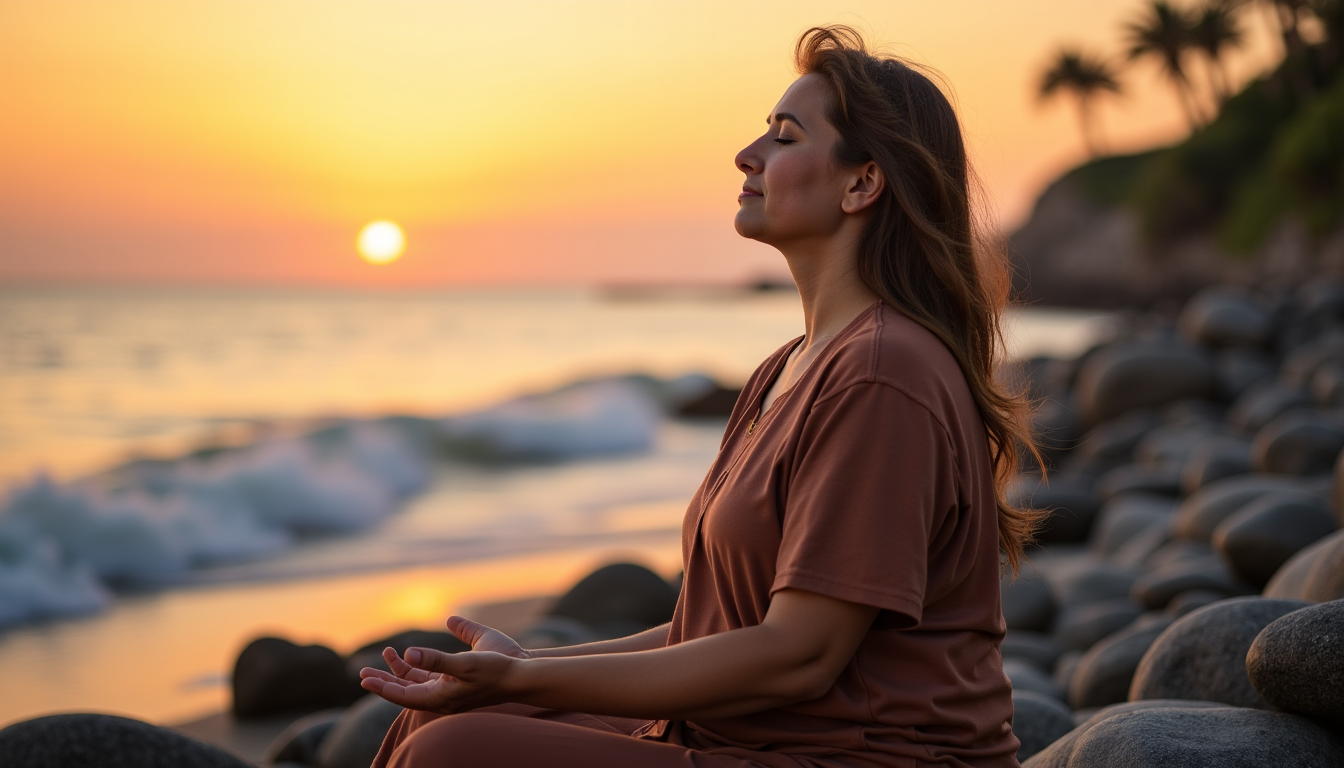 Illustration : "la sérénité n'est pas l'absence de tempête, mais — astuces pour retrouver calme et sérénité en quelques minutes