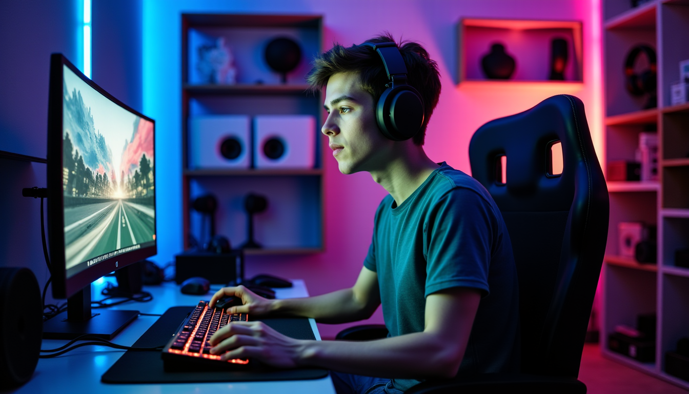 Illustration : nres respectifs, apportant une fidélité de contrôle que — gaming : les accessoires qui améliorent vraiment l’expérience