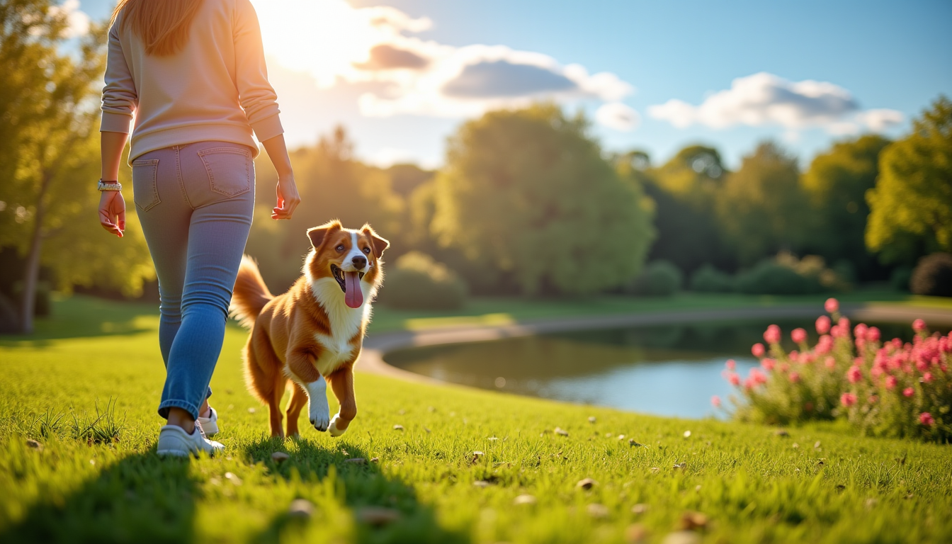 Illustration : emportez toujours des friandises avec vous. elles sont — astuces pour que votre animal adore ses promenades