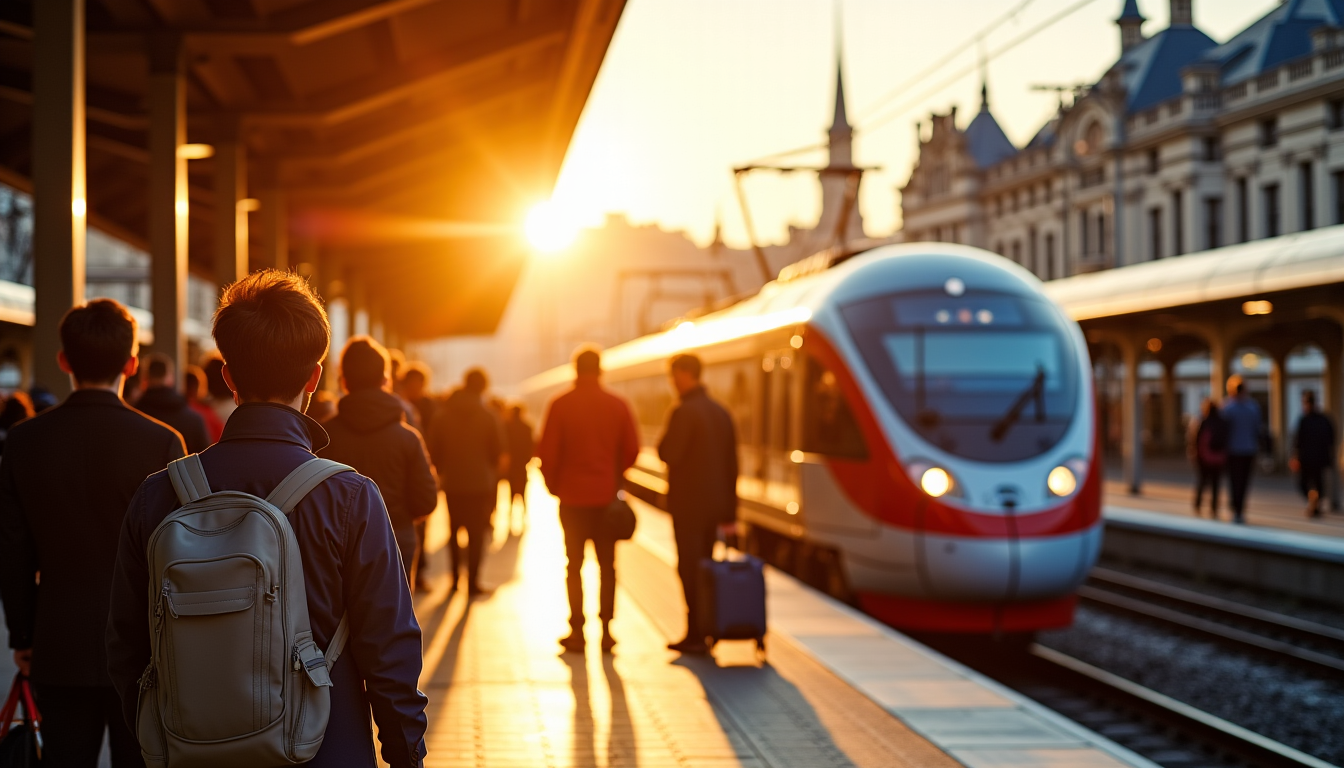 avion ou train : quel moyen de transport choisir pour vos voyages ? — l'engagement pour un tourisme plus durable incite de