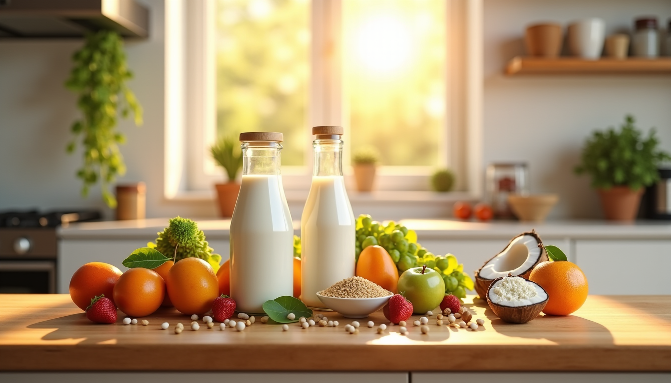 ingrédients privilégier pour des recettes plus saines ? — cs à base de soja, d'amande ou de