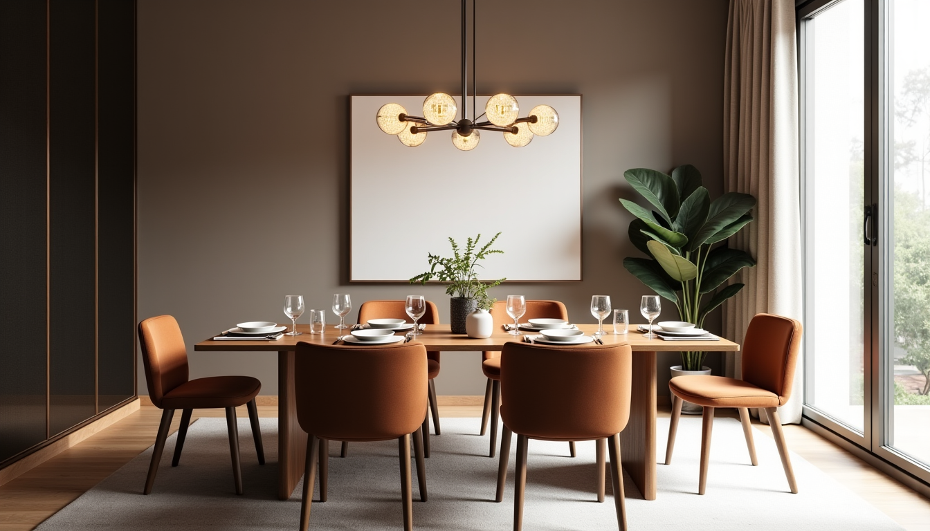 Illustration : nnée à celle de la pièce et du — donner un coup de jeune à sa salle à manger sans tout changer ?