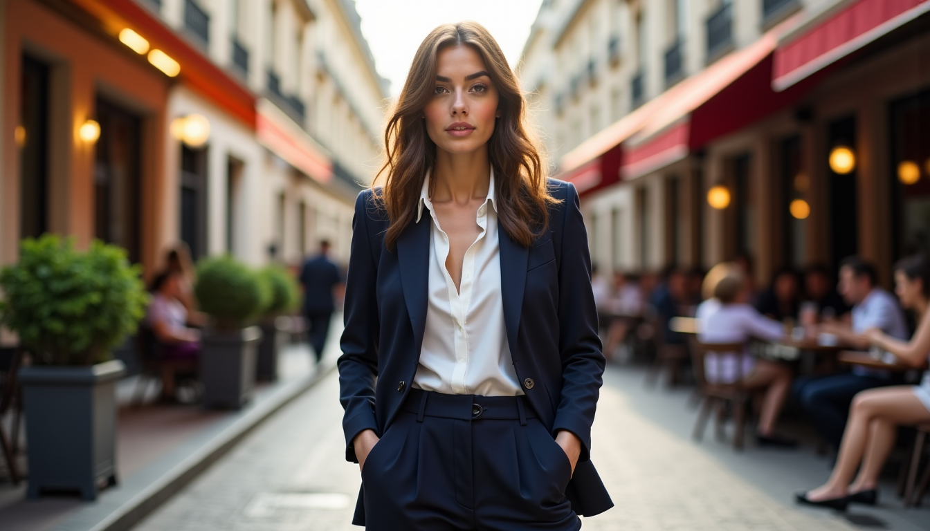 mode et élégance : l'équilibre parfait entre style et confort — l'attention aux détails, même les plus subtils, est