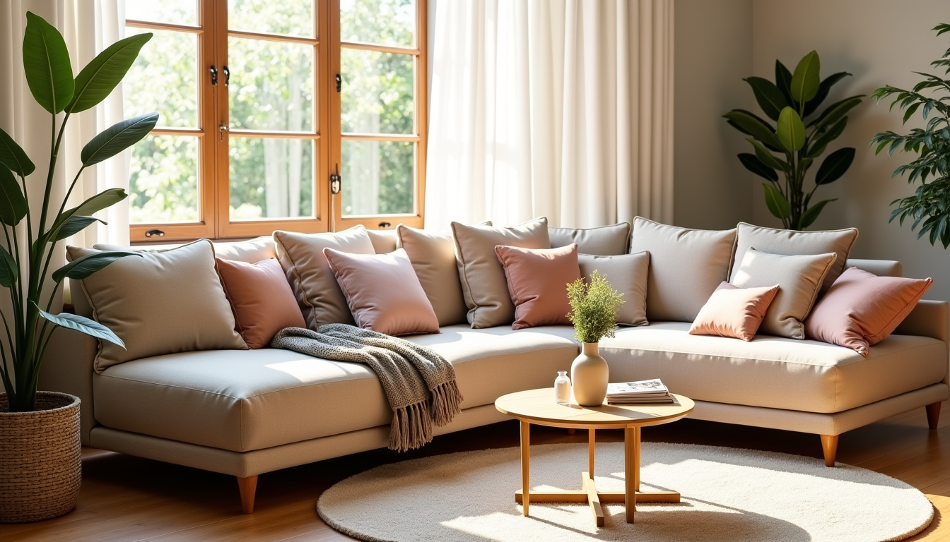 Illustration : le choix du mobilier et des textiles est — aménager un intérieur relaxant ? nos conseils experts en décoration