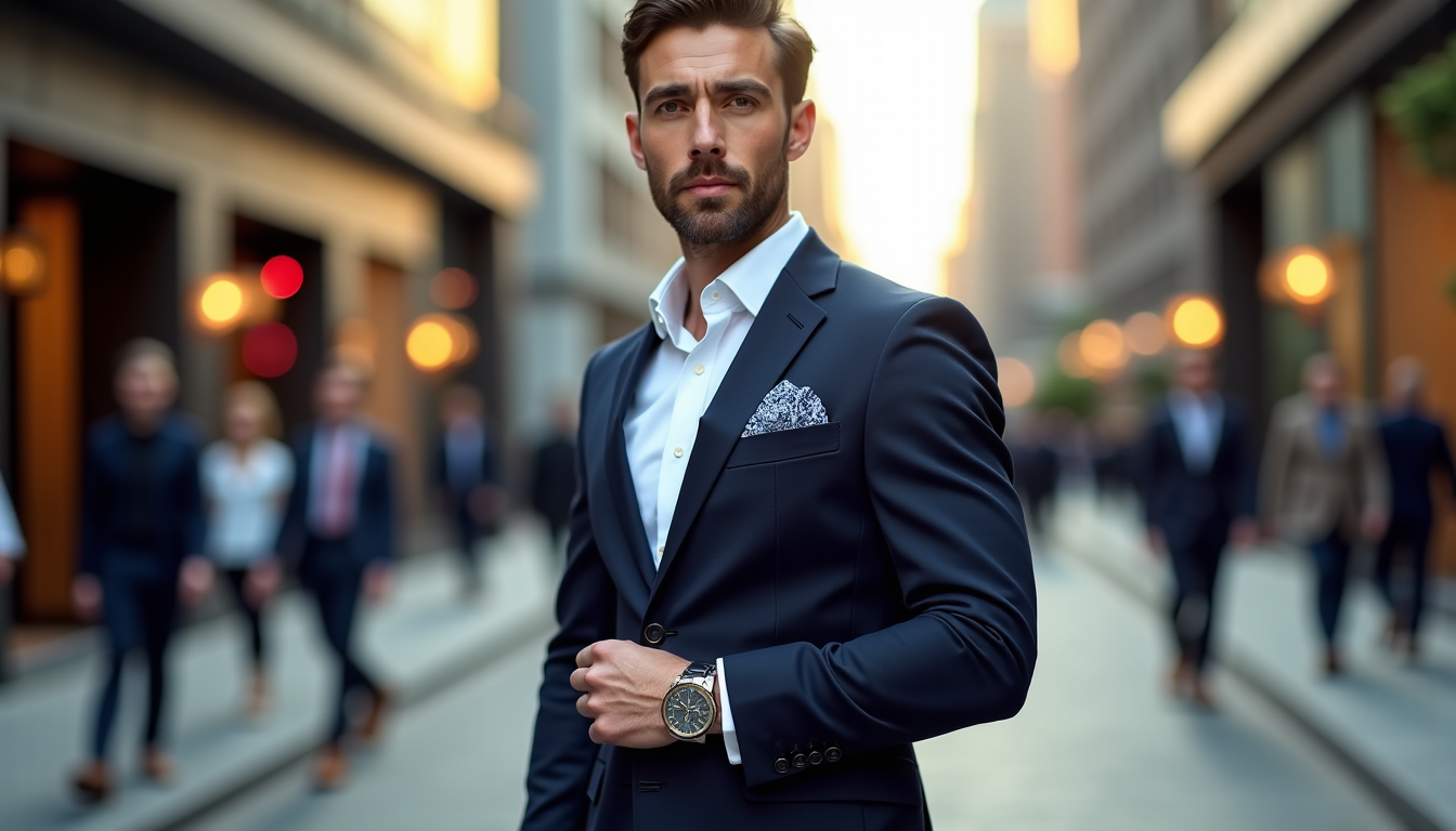 Illustration : les accessoires ne sont pas de simples compléments — mode homme : les basiques indispensables à avoir dans sa garde-robe