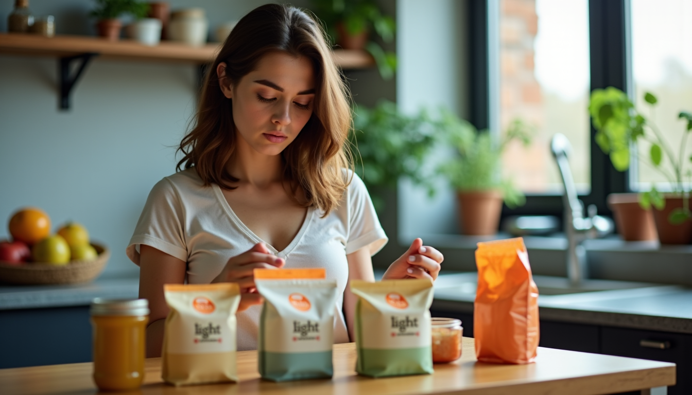 Illustration : versions "light". la modération et la qualité des — faux amis en nutrition qui ruinent vos efforts