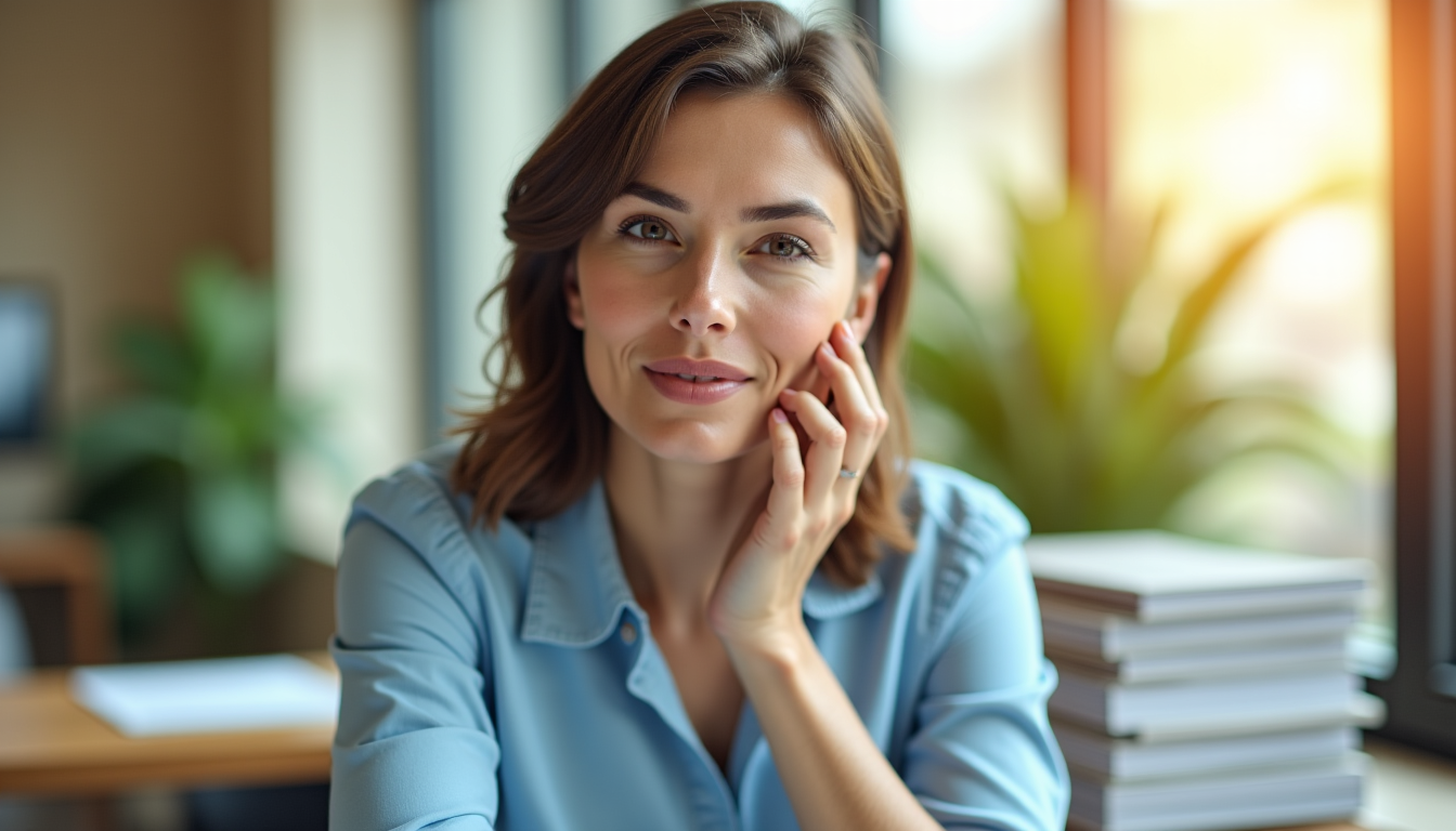 Illustration : ces produits travaillent en synergie pour créer un — maquillage facile pour le bureau : étapes clés