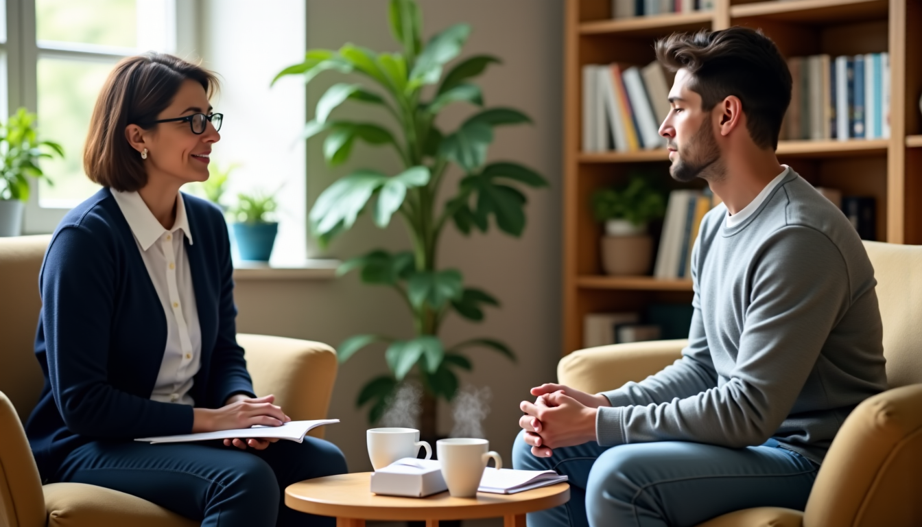 Illustration : munication plus efficaces. cela permet de construire des — signes qu’un suivi thérapeutique peut être utile