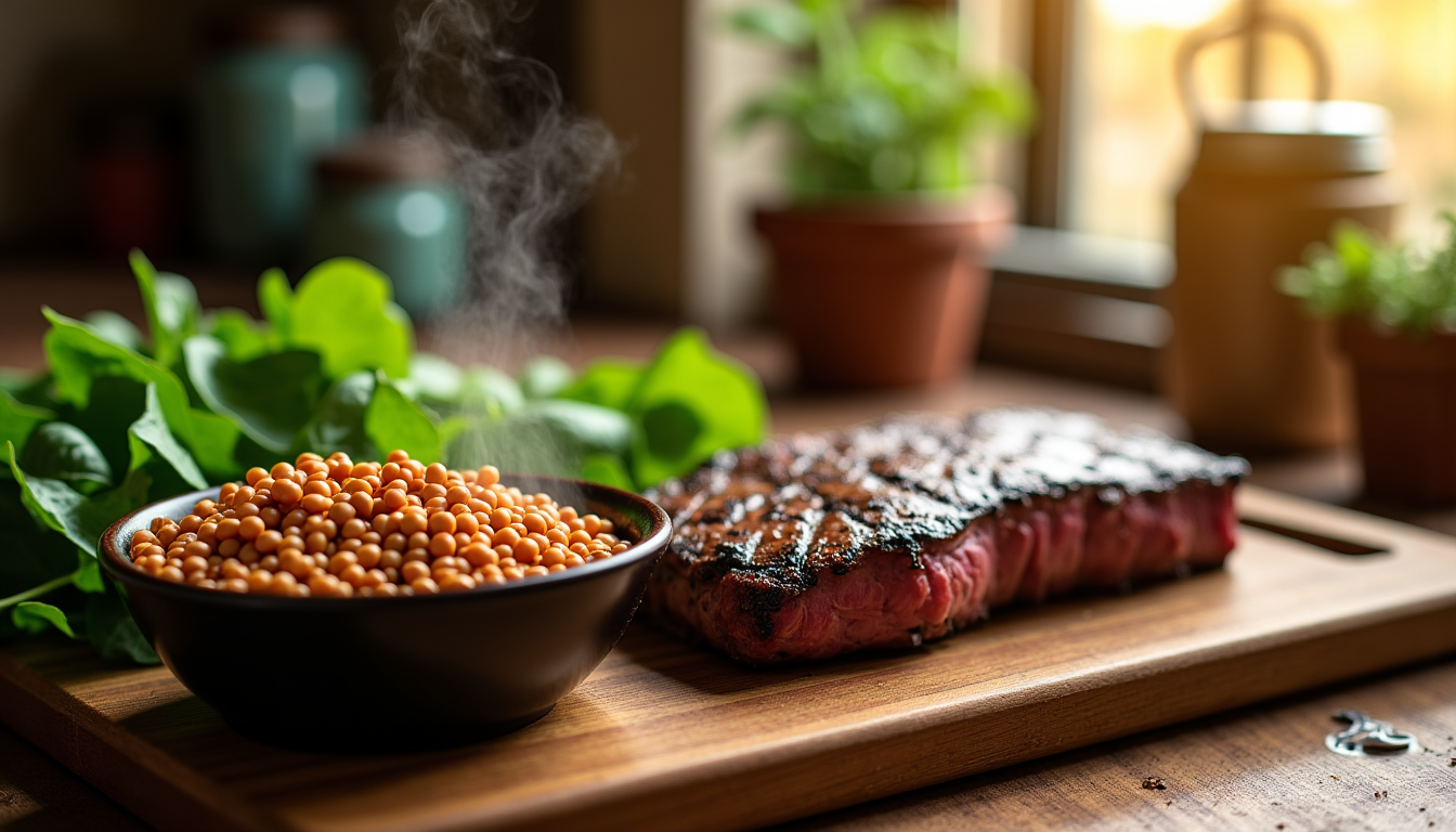 Illustration : par exemple, pour une carence en fer, augmenter — détecter et corriger les carences nutritionnelles ?