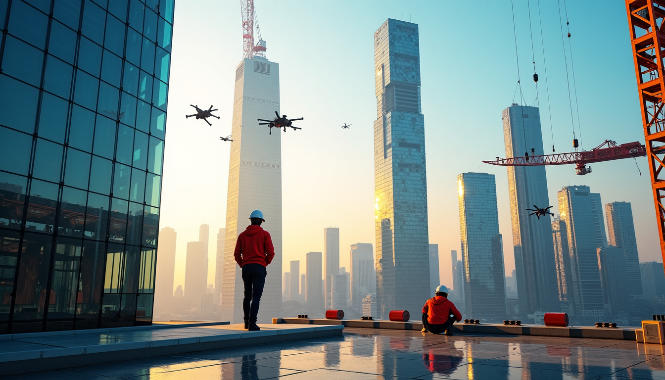 chantier du futur redéfinit les villes de demain — ves ou dangereuses gagnent du terrain, promettant des